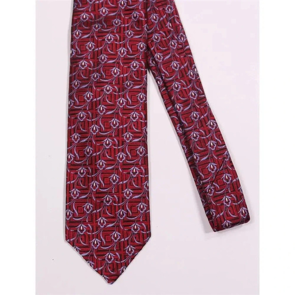 Robert Talbott VII Seven Fold 2/40 Red Silk Tie With Luxurious Display Box - Picture 4 of 8